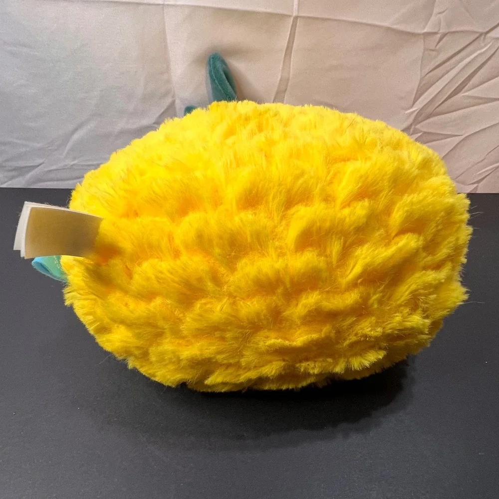 Hallmark Small‎ Pineapple Plush Kids Yellow Excellent Tropical Shaggy Toy